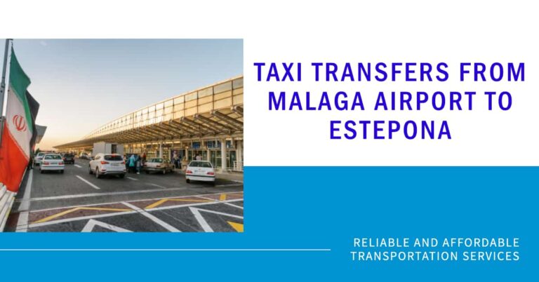 Taxi Transfer from Malaga Airport to Estepona